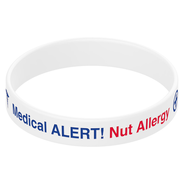 AllerMates Crabby Shellfish Allergy Alert Wristband — Mountainside Medical  Equipment
