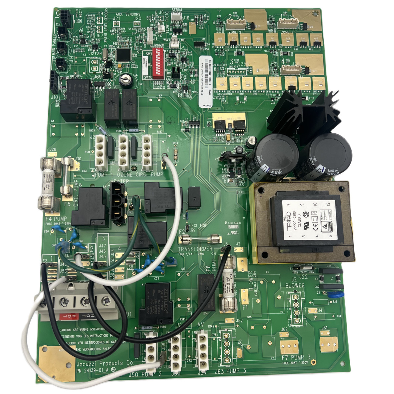 6600-766 J-400 Circuit Board - Hot Tub Supply Store | Jacuzzi
