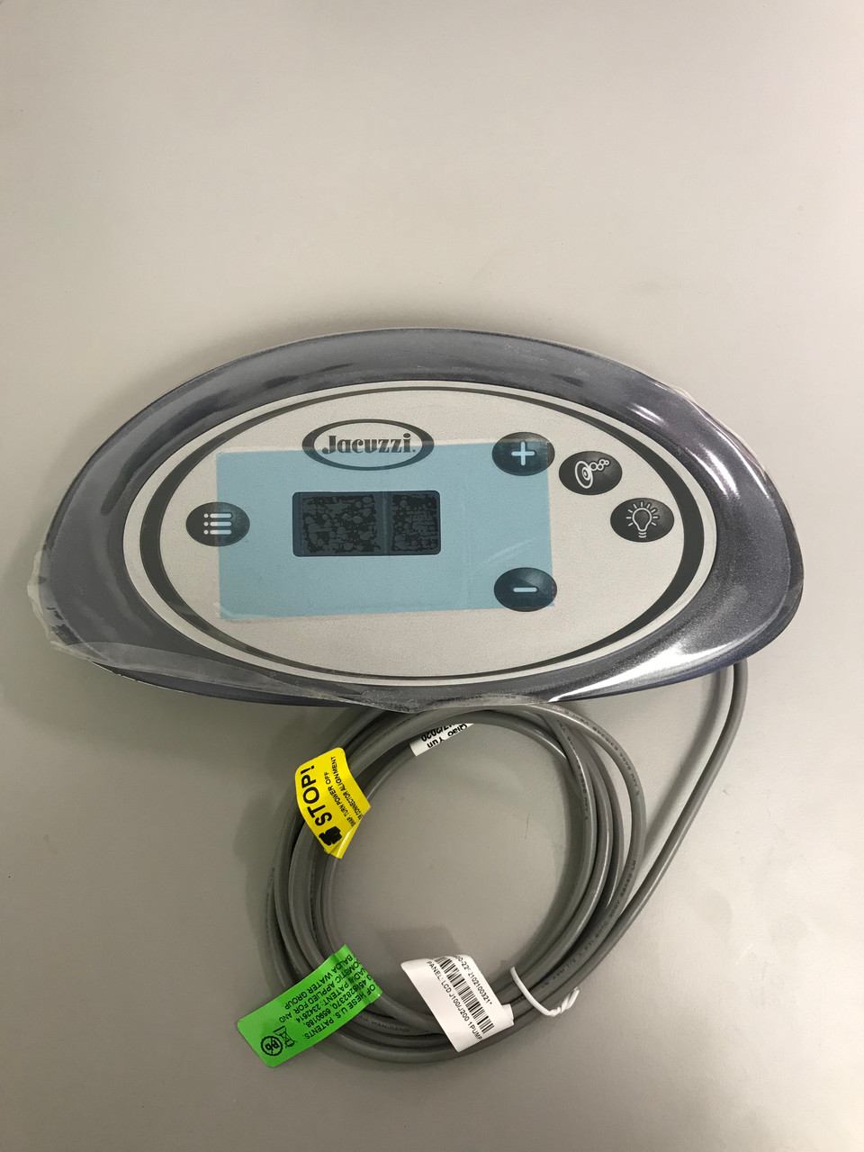 6600-229 CONTROL PANEL: J200 LCD 1PUMP 60HZ/50HZ - Hot Tub Supply