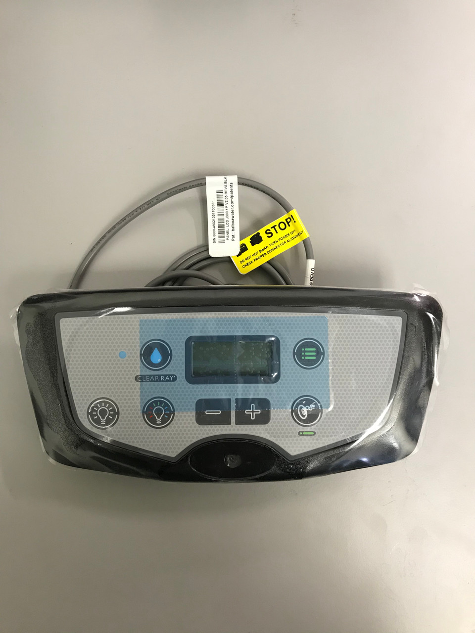 6600-490 CONTROL PANEL:LCD J300 1PMP ENC BZL - Hot Tub Supply
