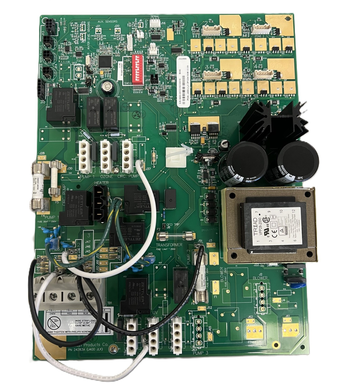 J400-JLX True Circuit Board - Hot Tub Supply Store | Jacuzzi