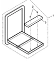 2000-045 Jacuzzi Skimmer Frame