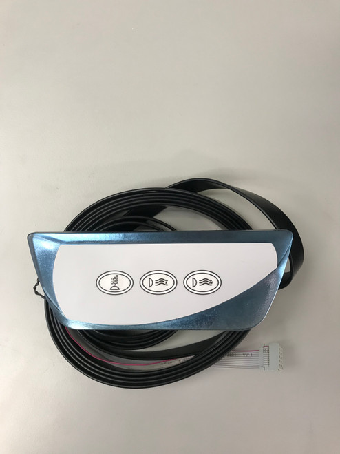 6600-861 Control Panel: 2001+ 850 Remote, Grey (2-Pump)