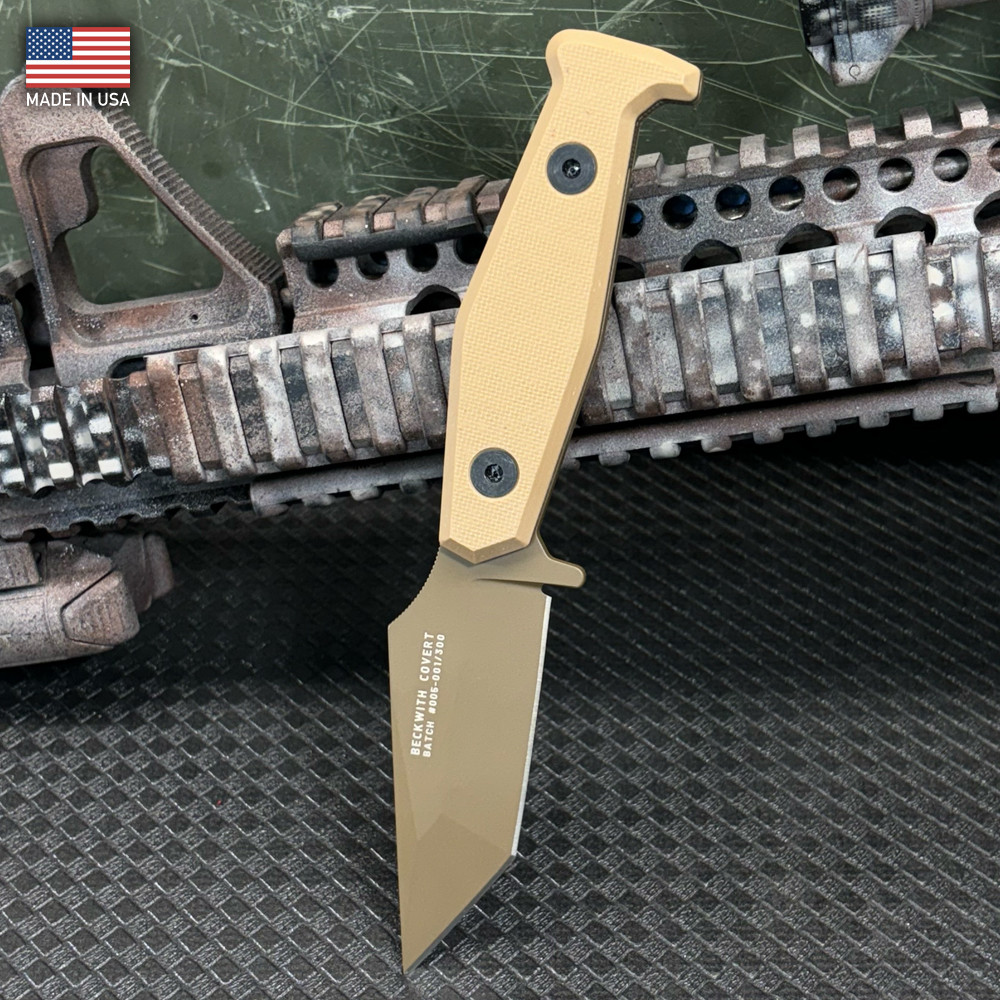 BECK Fisher Blades Beckwith Covert self-defense edc knife