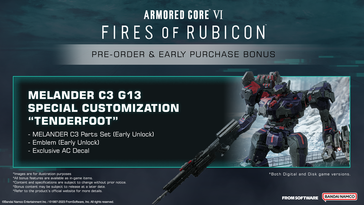 ARMORED CORE VI FIRES OF RUBICON (ASIA ENG) - PS4 & PS5, armored