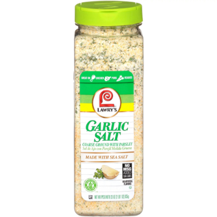 Lawry's Coarse Ground Garlic Salt With Parsley, 33 oz.