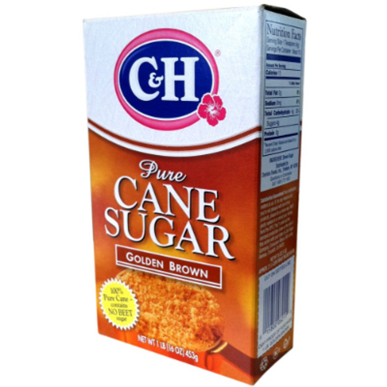 C&H Pure Cane Golden Brown Sugar 16 oz.