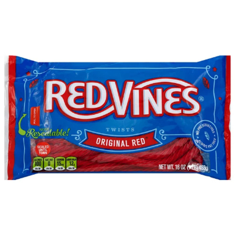 Red Vines Original Red Licorice Twists, 16 oz.