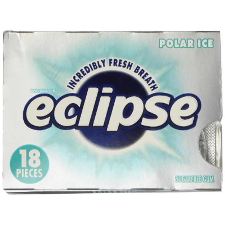 Wrigley's Eclipse Polar Ice 18 Piece 12 Pack