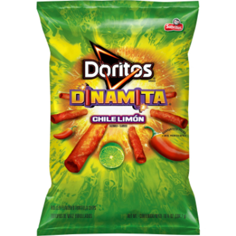 Doritos Dinamita Chile Limon Tortilla Chips 10.75 oz.