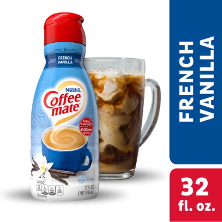 Coffee Mate French Vanilla Creamer 32 oz.