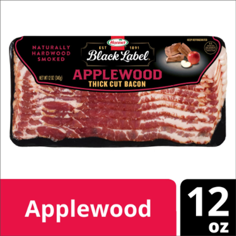 Hormel Applewood Thick Cut Bacon 12 oz.