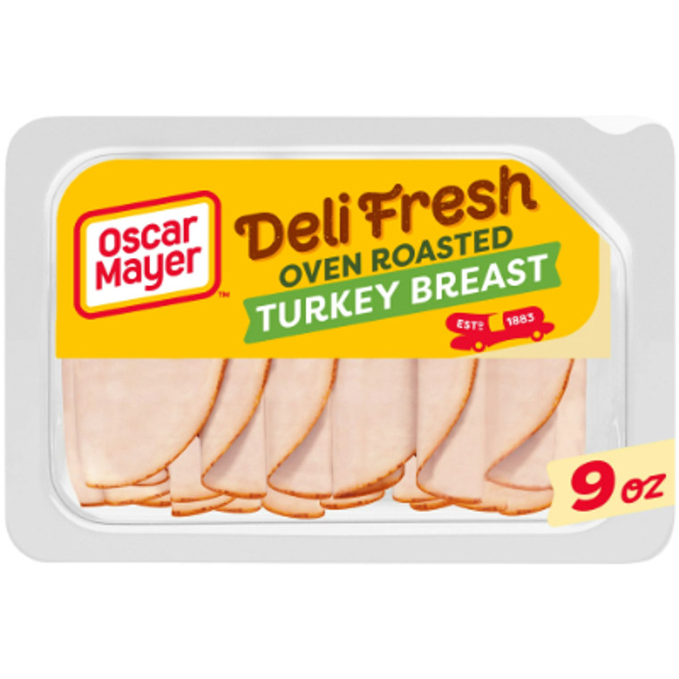 Oscar Mayer Deli Fresh Oven Roasted Turkey Breast 9 oz.