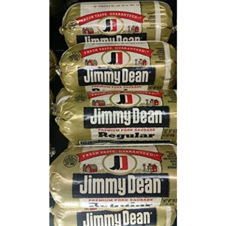 Jimmy Dean Premium Pork Sausage Regular Flavor 1 lb.