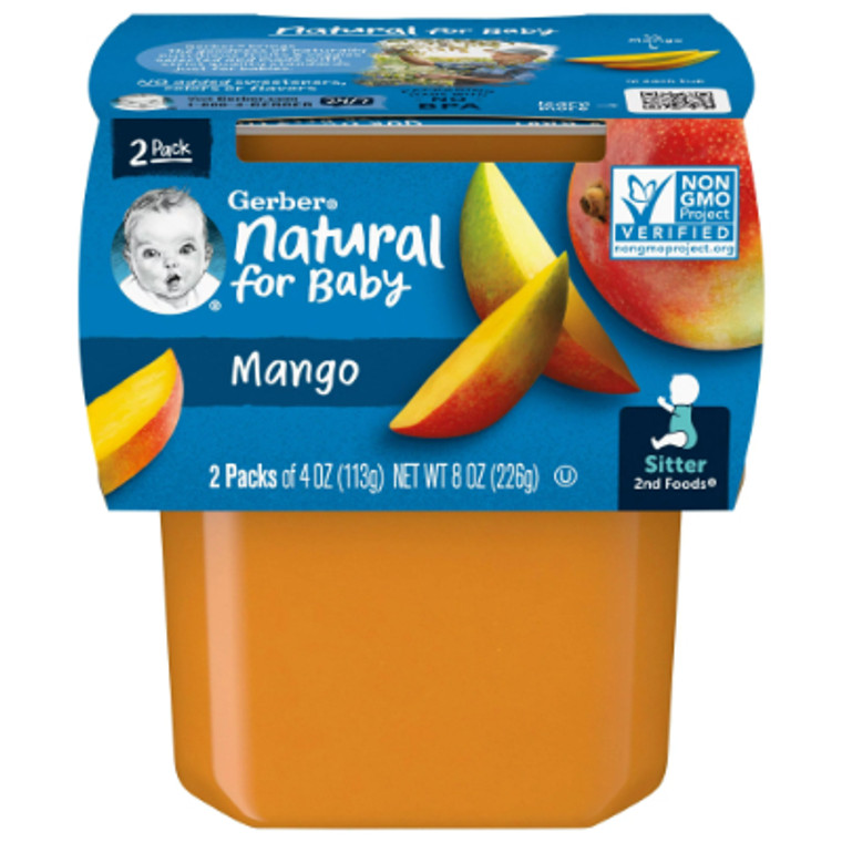 Gerber Mango Sitter 4 oz., 2 Pack