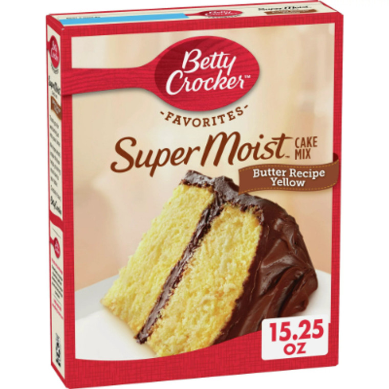 Betty Crocker Super Moist Yellow Butter Cake 15.25 oz.