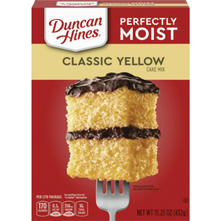 Duncan Hines Classic Yellow Cake Mix 15.25 oz.