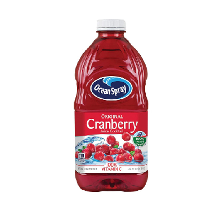 Ocean Spray Original Cranberry Juice Cocktail 100% Vitamin C 64 oz.