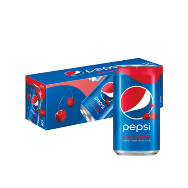 Pepsi Cola Wild Cherry Soda 12 oz., 12 Pack