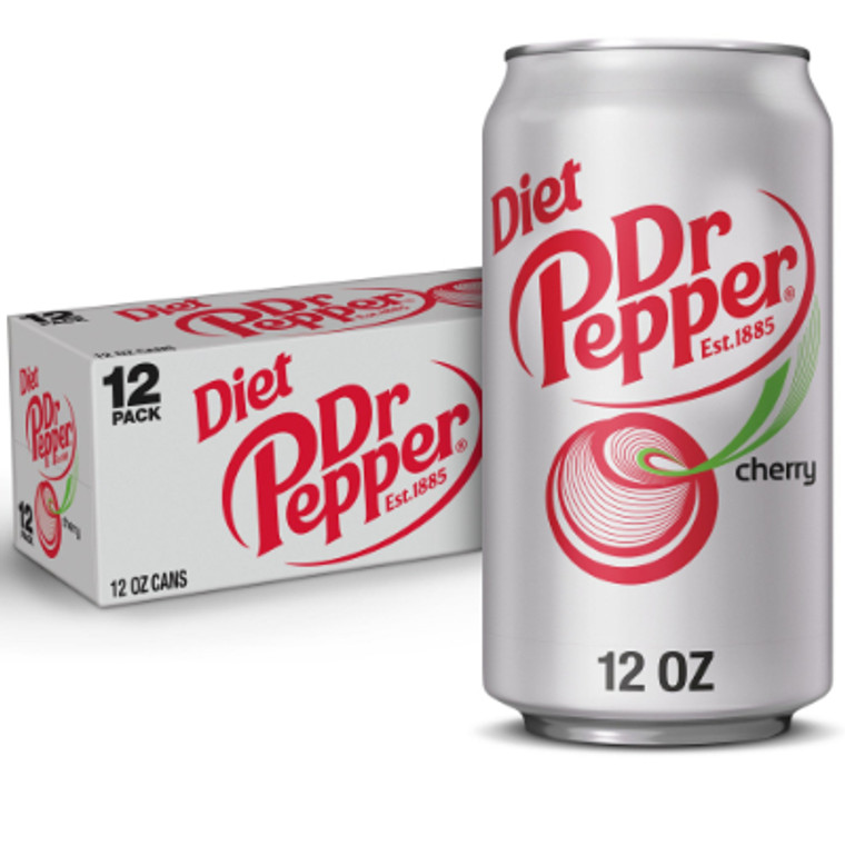 Diet Cherry Dr. Pepper 12 oz., 12 Pack