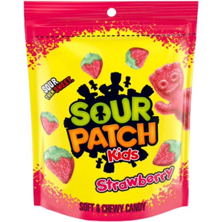 Sour Patch Kids Strawberry Soft & Chewy Candy, 10 oz.