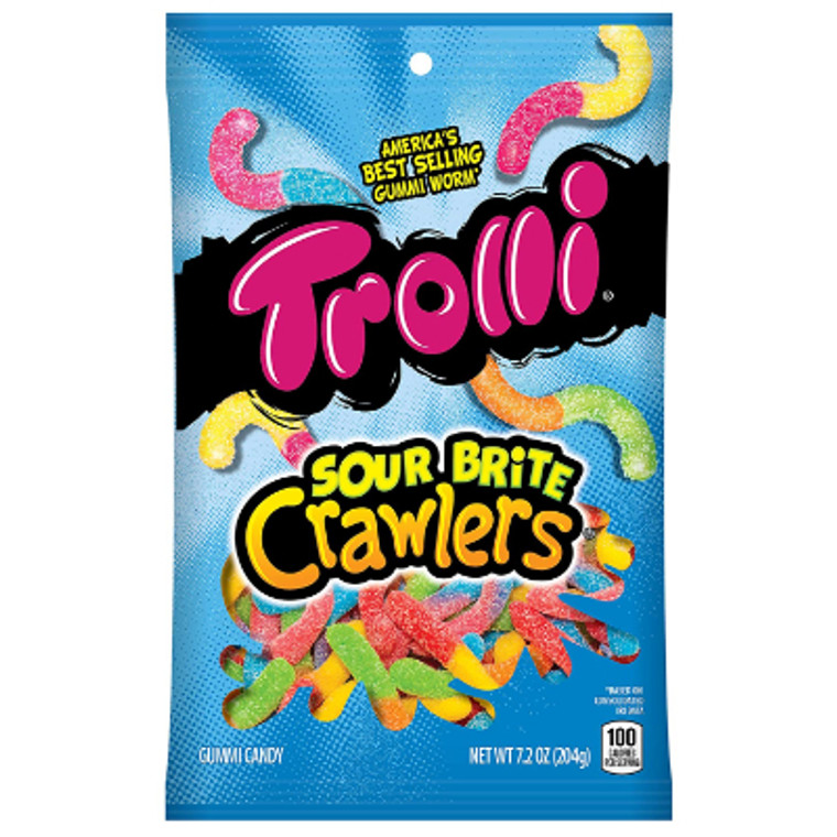 Trolli Sour Bright Crawlers 7.2 oz.