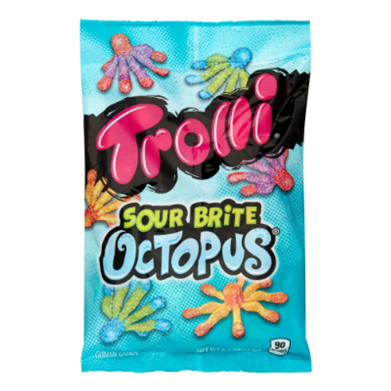 Trolli Sour Brite Octopus 6.3 oz.