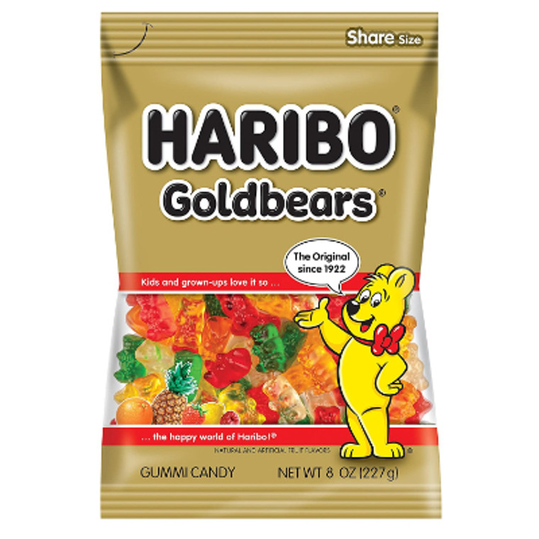 Haribo Gold Bears Gummi Candy 8 oz.