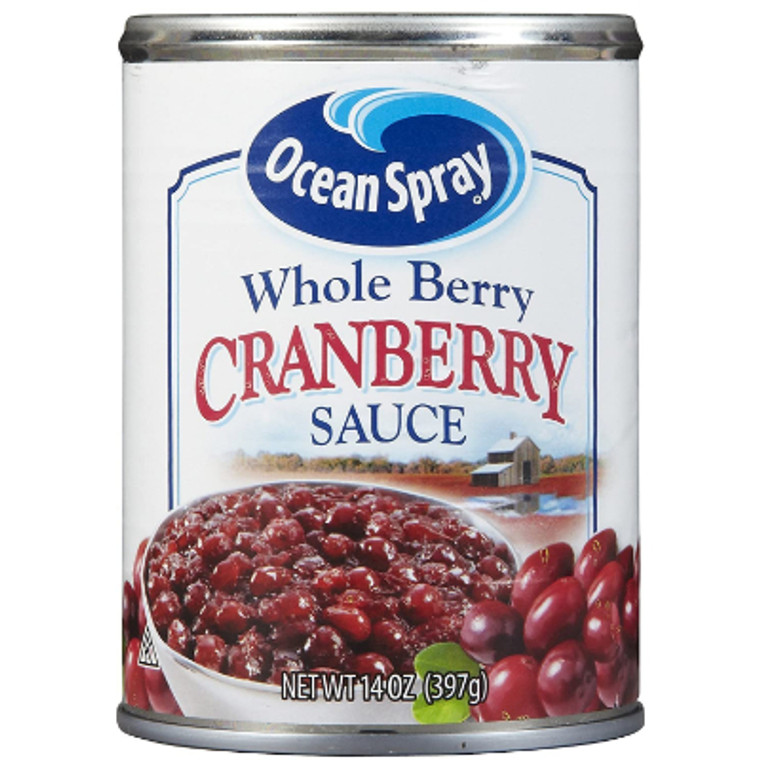 Ocean Spray Whole Berry Cranberry Sauce 14 oz.