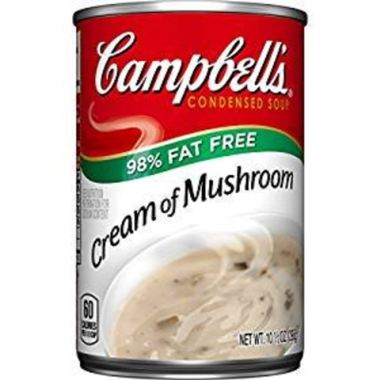 Campbell's 98% Fat Free Cream Of Mushroom 10.5 oz.