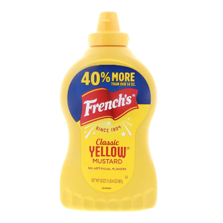 French's Classic Yellow Mustard 20 oz.