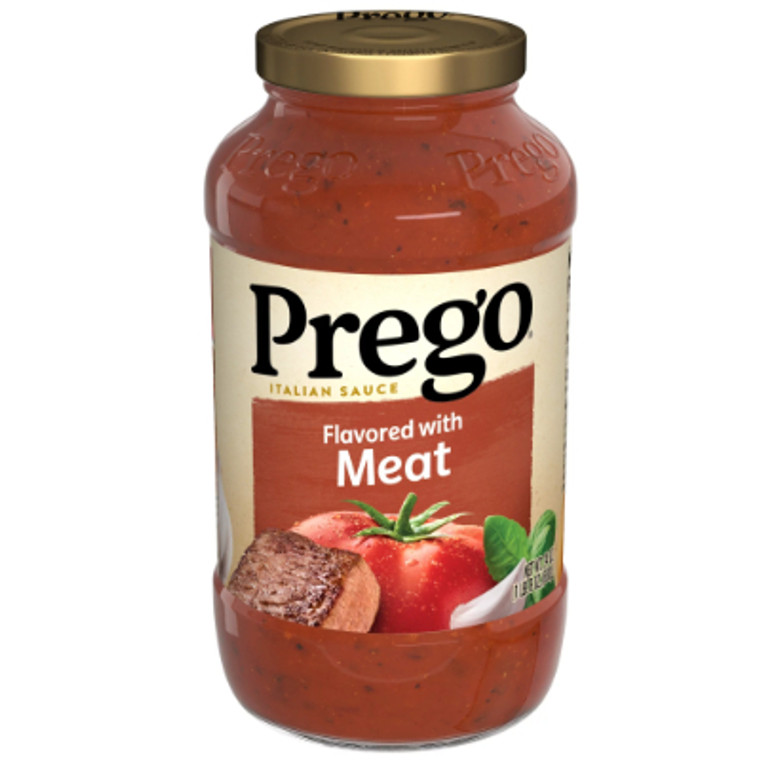 Prego Pasta Sauce, Italian Tomato Sauce with Meat 24 oz.