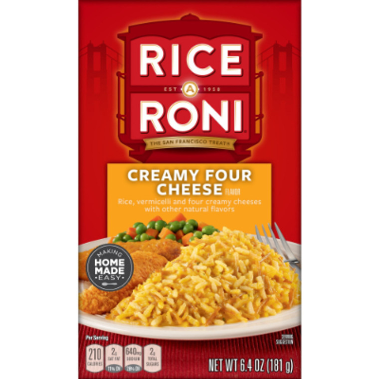 Rice Roni Creamy Four Cheese 6.4 oz.