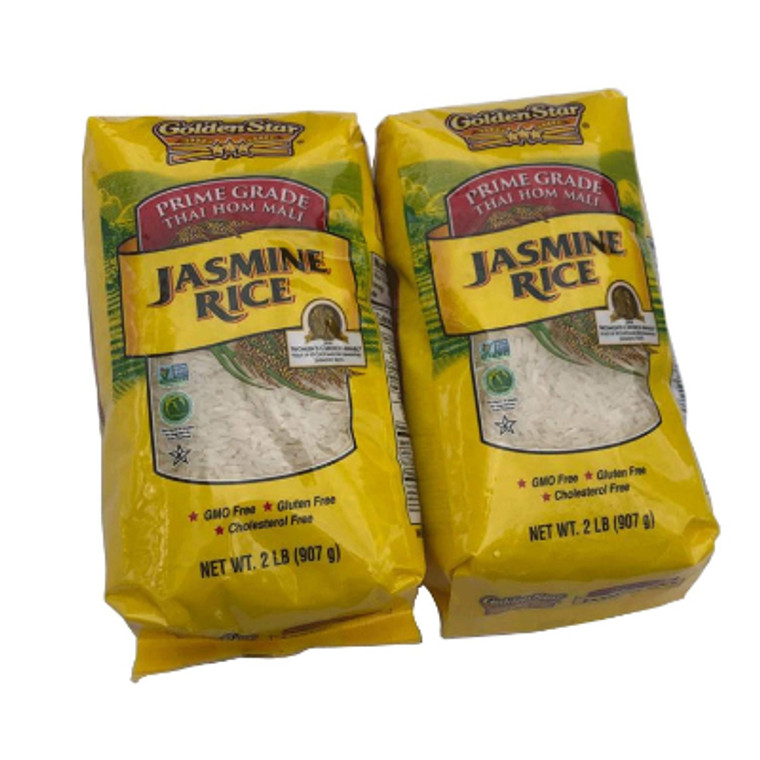Golden Star Organic Jasmine Rice, 2 lb.