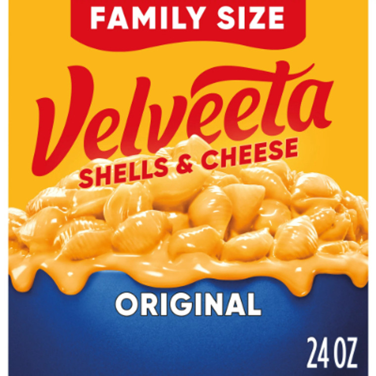 Velveeta Value Size Shells And Cheese Original 24 oz.