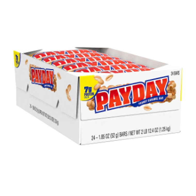 Payday Candy Bar 1.85 oz., 24 Pack