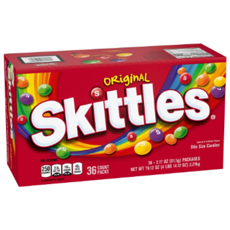 Skittles Original 2.17 oz., 36 Pack