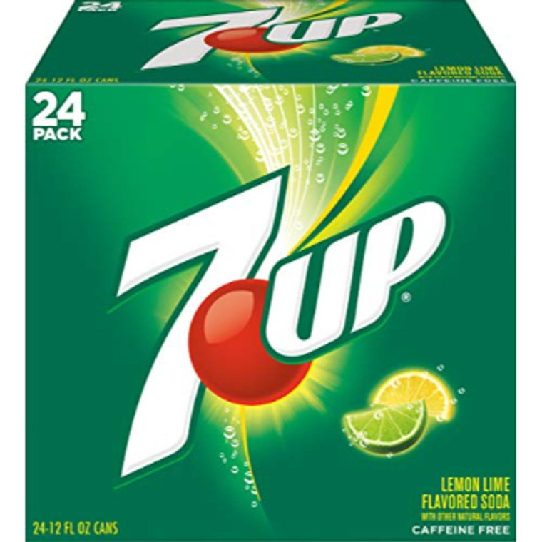 7up Lemon Lime Soda 12 oz., 24 Pack