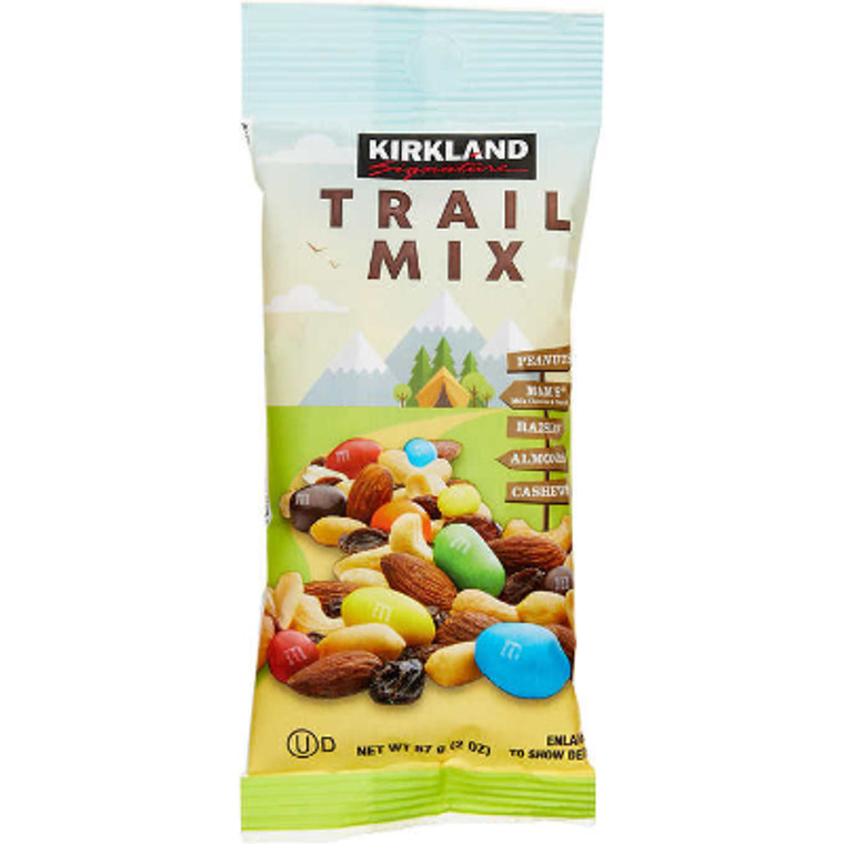 Kirkland Signature Trail Mix Snack Packs, 2 oz, 28 ct