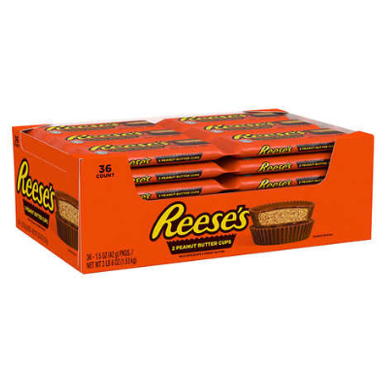 Reese's Peanut Butter Cups, 1.5 oz, 36 ct