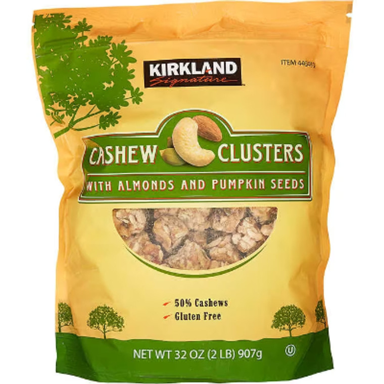 Kirkland Signature Cashew Clusters, 32 oz