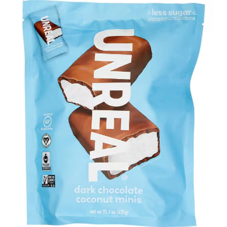 Unreal Dark Chocolate Coconut Minis, 15.3 oz