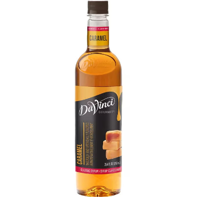 DaVinci Gourmet Classic Syrup, Caramel, 25.4 fl oz