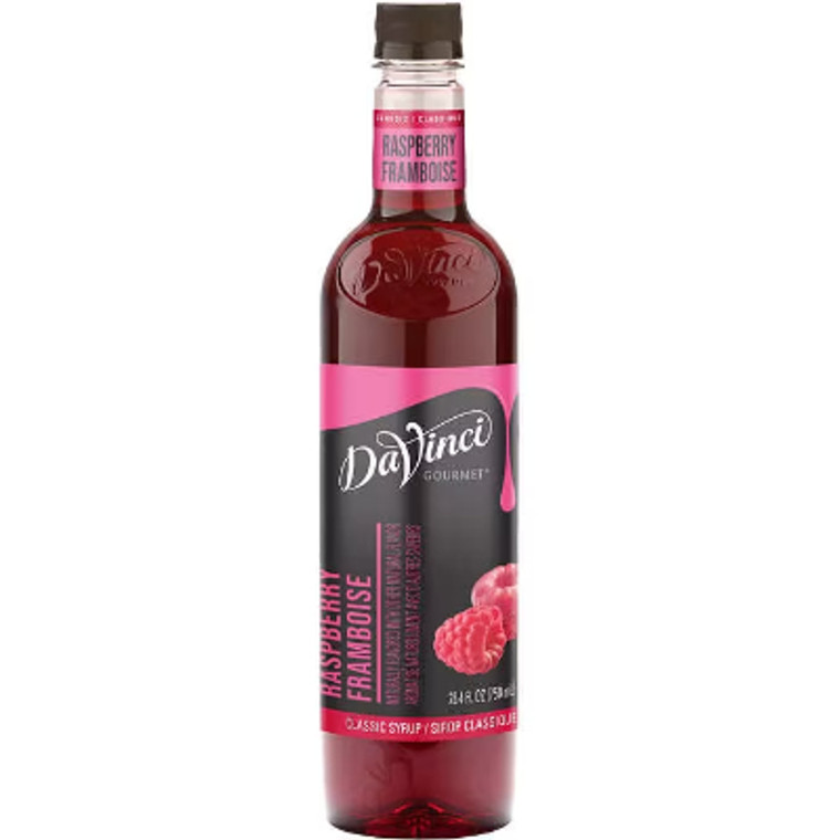 DaVinci Gourmet Classic Syrup, Raspberry, 25.4 fl oz