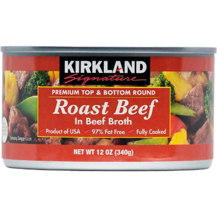 Kirkland Signature Premium Brisket Roast Beef, 12 oz, 4 ct