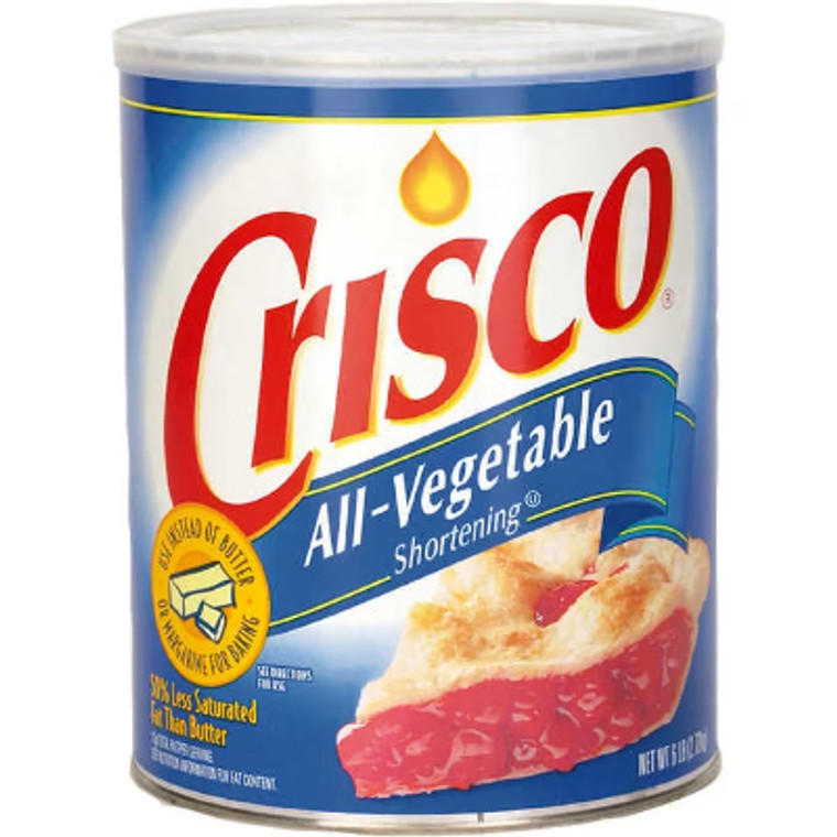 Crisco All-Vegetable Shortening, 6 lbs