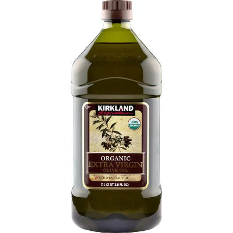 Kirkland Signature Organic Extra Virgin Olive Oil, 2 Liter