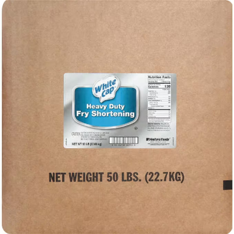 White Cap Heavy Duty Fry Shortening, 50 lbs