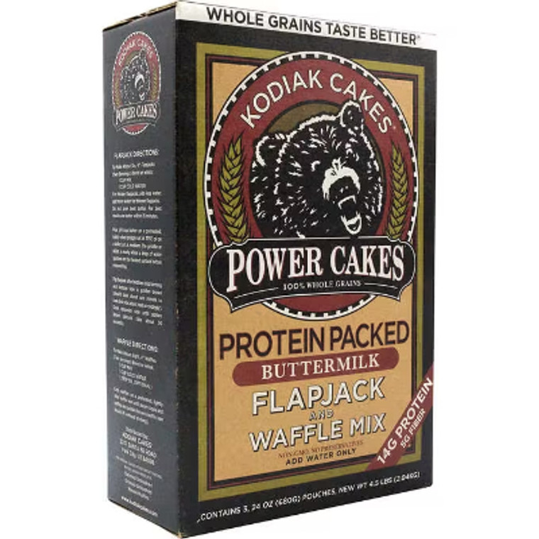 Kodiak Cakes Power Cakes Flapjack and Waffle Mix, 4.5 lbs