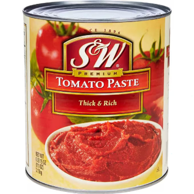 S&W Tomato Paste, #10 can, 6 lbs 15 oz